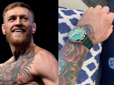 Conor McGregor agregó un raro reloj Patek Philippe a su colección