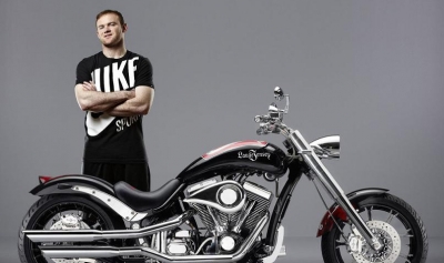 La exclusiva moto diseñada por Wayne Rooney