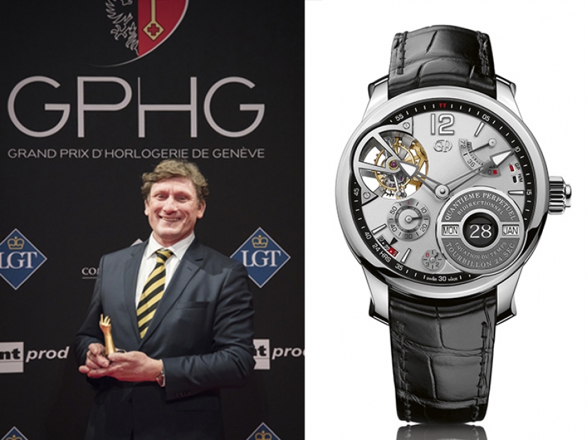 El Greubel Forsey QP à Équation gana en el Grand Prix d&#039;Horlogerie de Genève