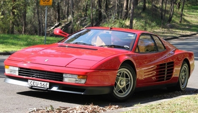 La Ferrari Testarossa de Elton John