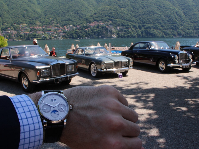 H|M|S con A. Lange &amp; Söhne en el fabuloso Concorso d’Eleganza Villa d’Este