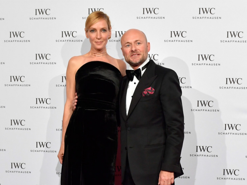 Uma Thurman junto a IWC en los Filmmaker Awards