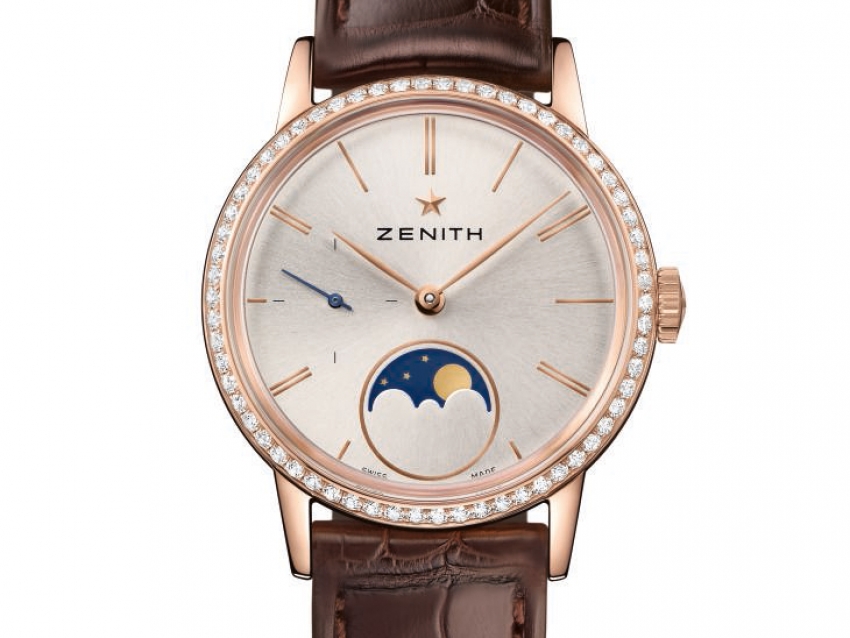 Zenith seduce con el Elite Lady Moonphase