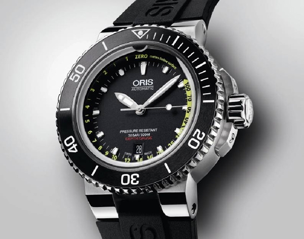 El magnífico Oris Aquis Depth Gauge