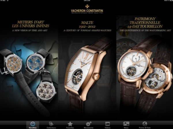 Vacheron Constantin en Ipad