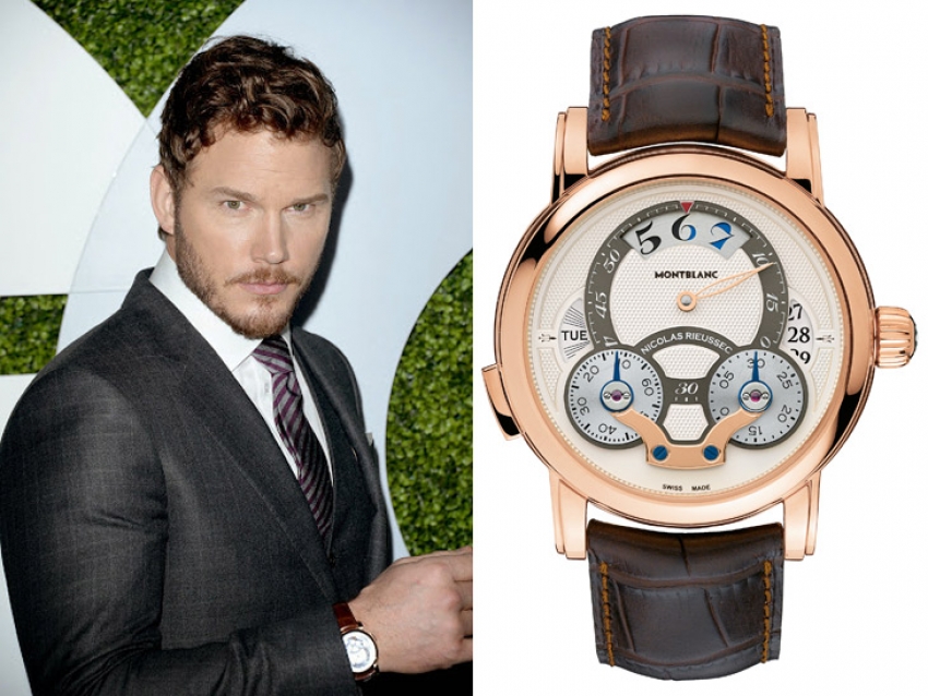 Montblanc y Chris Pratt sedujeron en Los Ángeles