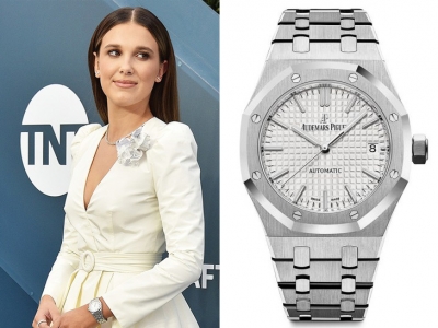 El magnífico Audemars Piguet de Millie Bobby Brown