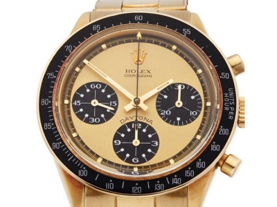 Venden un rarísimo Rolex Daytona de oro amarillo Paul Newman