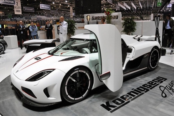 El fantástico superauto Koenigsegg Agera R