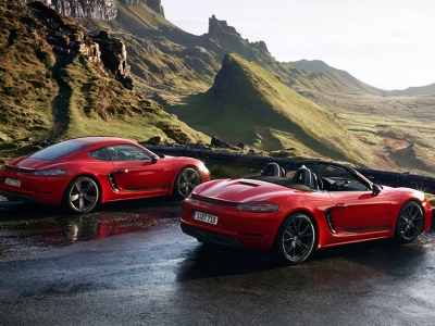 Porsche presenta los 718 Boxster T y 718 Cayman T