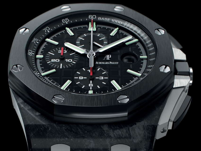 Close Up al Audemars Piguet Royal Oak Offshore Chronograph