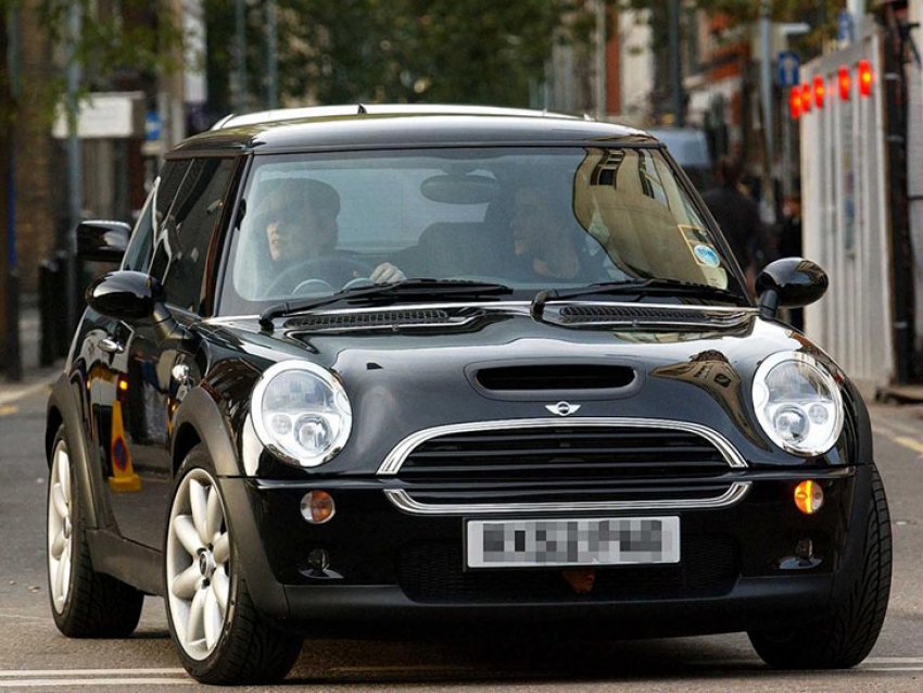 El Mini Cooper S de Madonna en venta