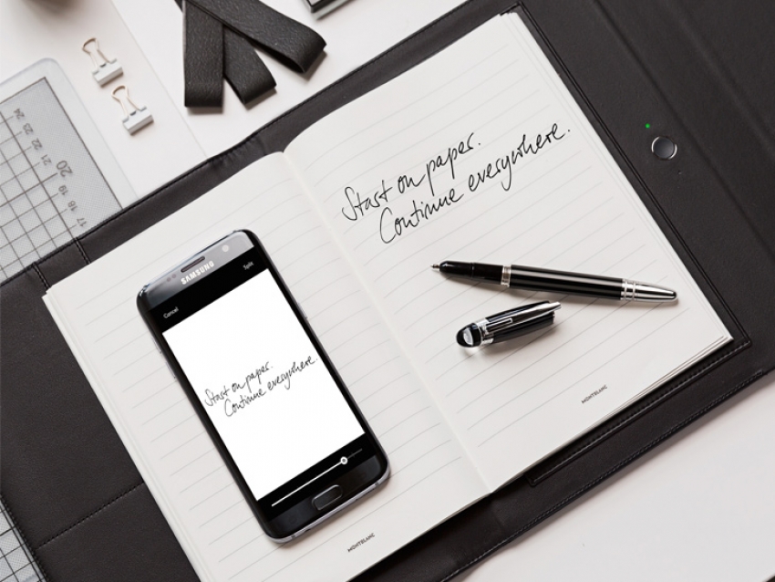 Montblanc presenta el innovador Augmented Paper