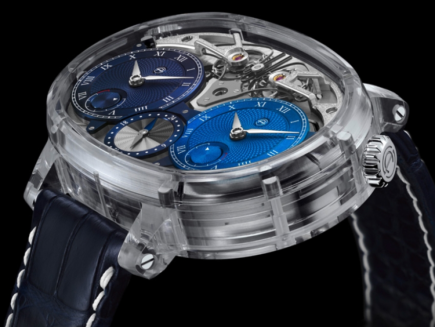 SIHH 2019: Armin Strom Dual Time Resonance Sapphire