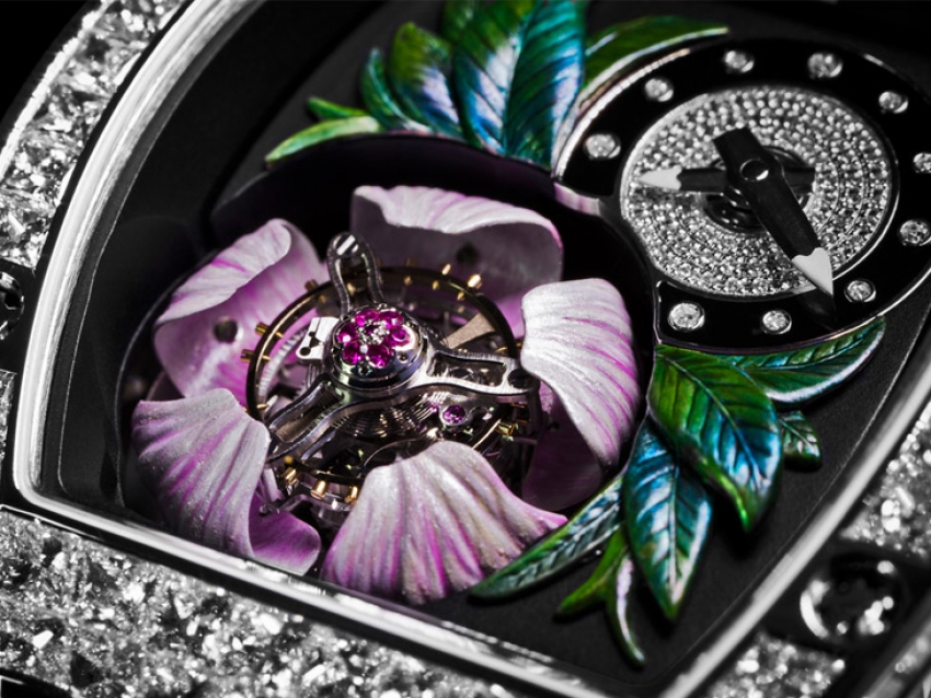 SIHH 2015: el increíble Tourbillon Fleur RM 19-02 de Richard Mille