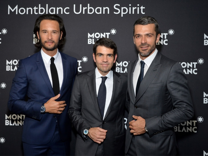 Montblanc presentó en París su nueva colección Urban Spirit