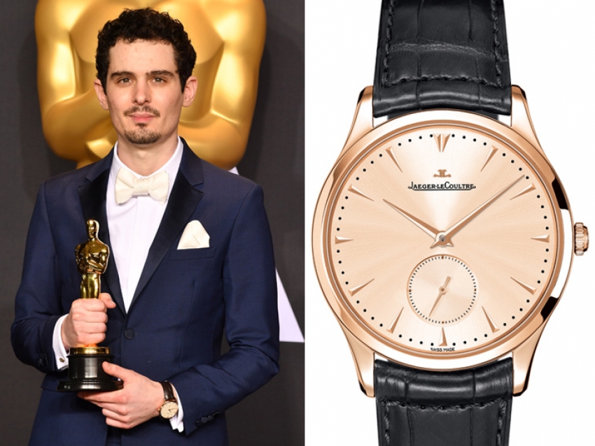 Damien Chazelle eligió Jaeger-LeCoultre en la temporada de premios